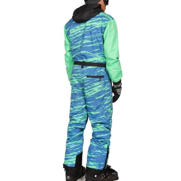 TIPSY ELVES Men's Alpine Action One Piece Ski & Snowboard Snow Suit Small NWT - Picture 4 of 17